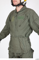  Photos Army Pilot in uniform 1 Army Pilot Green uniform jacket upper body 0002.jpg